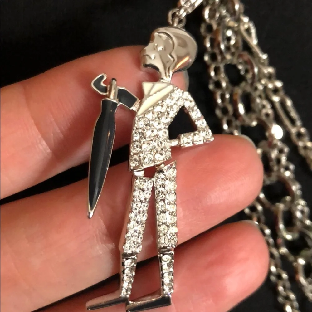 Vintage layered Swarovski necklace